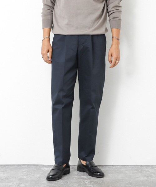 NOLLEY’S(ノーリーズ)の「コンパクトチノ ストレッチテーパードパンツ 25AW(チノパンツ・メンズ・グレー/ベージュ/ダークネイビー/ブラック・M/L/S)」の5枚目の写真