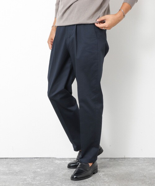 NOLLEY’S(ノーリーズ)の「コンパクトチノ ストレッチテーパードパンツ 25AW(チノパンツ・メンズ・グレー/ベージュ/ダークネイビー/ブラック・M/L/S)」の7枚目の写真