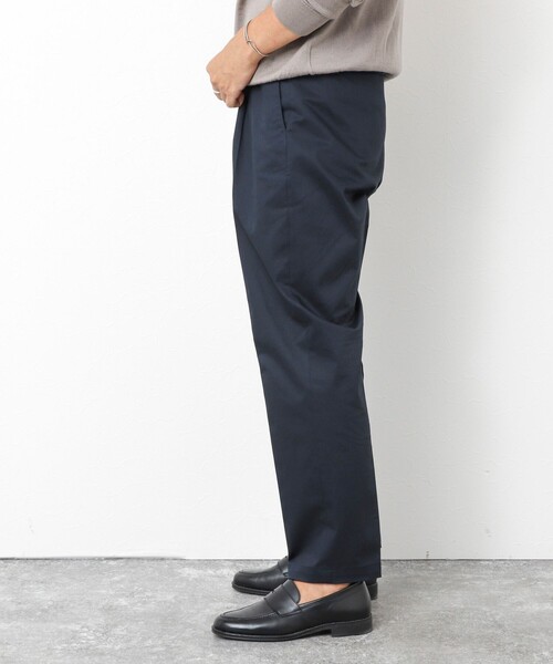 NOLLEY’S(ノーリーズ)の「コンパクトチノ ストレッチテーパードパンツ 25AW(チノパンツ・メンズ・グレー/ベージュ/ダークネイビー/ブラック・M/L/S)」の8枚目の写真