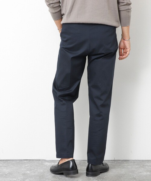 NOLLEY’S(ノーリーズ)の「コンパクトチノ ストレッチテーパードパンツ 25AW(チノパンツ・メンズ・グレー/ベージュ/ダークネイビー/ブラック・M/L/S)」の9枚目の写真