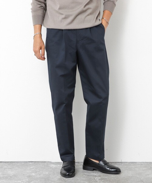 NOLLEY’S(ノーリーズ)の「コンパクトチノ ストレッチテーパードパンツ 25AW(チノパンツ・メンズ・グレー/ベージュ/ダークネイビー/ブラック・M/L/S)」の10枚目の写真