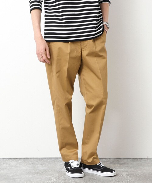 NOLLEY’S(ノーリーズ)の「コンパクトチノ ストレッチテーパードパンツ 25AW(チノパンツ・メンズ・グレー/ベージュ/ダークネイビー/ブラック・M/L/S)」の17枚目の写真