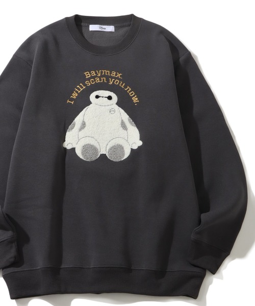 Disney（ディズニー）の「【Disney/ディズニー】 アートワーク デザイン 裏起毛 クルーネック スウェット ロングスリーブ トレーナー（スウェット・レディース・ベージュ系/ダークグレー/グレー系その他2/サックスブルー/グレー系その他/ベージュ系1/オートミール/マスタード/スミクロ/グリーン系その他/ブラック系その他7/グリーン/ベージュ系その他/ブラック系その他4/ブラック系その他6/クリーム/ブラック系その他3/ベージュ系その他3/ベージュ系その他5/ブラック/グレー系その他3/グレー系その他4/グリーン系その他2/グレー系その他5/ベージュ系その他6/ネイビー/ベージュ系その他7/ブラック系/ベージュ系その他2/ピンク/ベージュ系その他4/チャコールグレー/ネイビー系/杢グレー/ブラック系その他/ブラック系その他5/グレー系その他6/ブラック系その他2・L/M）」の11枚目の写真