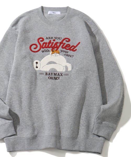 Disney（ディズニー）の「【Disney/ディズニー】 アートワーク デザイン 裏起毛 クルーネック スウェット ロングスリーブ トレーナー（スウェット・レディース・ベージュ系/ダークグレー/グレー系その他2/サックスブルー/グレー系その他/ベージュ系1/オートミール/マスタード/スミクロ/グリーン系その他/ブラック系その他7/グリーン/ベージュ系その他/ブラック系その他4/ブラック系その他6/クリーム/ブラック系その他3/ベージュ系その他3/ベージュ系その他5/ブラック/グレー系その他3/グレー系その他4/グリーン系その他2/グレー系その他5/ベージュ系その他6/ネイビー/ベージュ系その他7/ブラック系/ベージュ系その他2/ピンク/ベージュ系その他4/チャコールグレー/ネイビー系/杢グレー/ブラック系その他/ブラック系その他5/グレー系その他6/ブラック系その他2・L/M）」の19枚目の写真