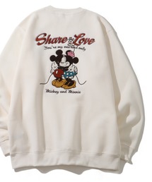 wah-BEE sah-BEE life（ワビサビライフ）の「【Disney/ディズニー】 アートワーク デザイン 裏起毛 クルーネック スウェット ロングスリーブ トレーナー（スウェット）」