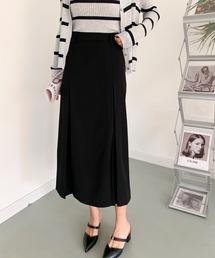 BANICO（バニコ）の「【BANICO】ボックスプリーツ フレア ミディスカート（スカート）」