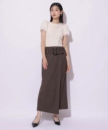 新品　Mystrada（マイストラーダ） キュロット （ブラウン） Mystrada（マイストラーダ）の「ツイストラップキュロット