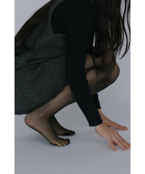 duei(デュイ)の「ニットミニワンピース(ワンピース・レディース・グレー/アイボリー・FREE)」の20枚目の写真