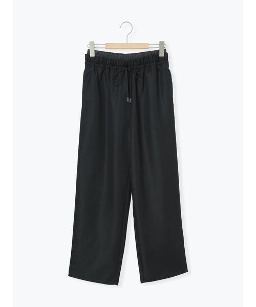 Samansa Mos2 blue（サマンサモスモスブルー）の「ダブルウエストアソートイージーパンツ（その他パンツ・レディース・ベージュ/ブラック/グレー/ブラウン・F）」の22枚目の写真