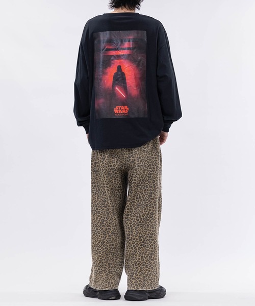 STAR WARS（スターウォーズ）の「【k】〔Star Wars〕Rogue One バリエーションプリント ロンT（Tシャツ/カットソー・メンズ・ホワイト系2/ホワイト系1/ブラック系2/ブラック系1・MEDIUM/LARGE）」の16枚目の写真