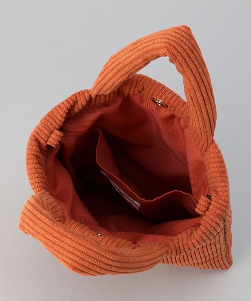 coen(コーエン)の「ロゴ刺繍コーデュロイショルダーバッグ(ショルダーバッグ・レディース・ナチュラル/ライトブルー/ダークグレー/オレンジ・FREE)」の5枚目の写真