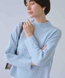 ROPE' PICNIC | もちもちリブ切り替えニットプルオーバー/イージーケア・リンクコーデ(ニット/セーター)