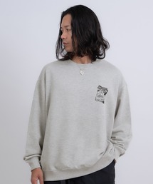 【SIDEWAY STANCE】プリント スウェット プルパーカー