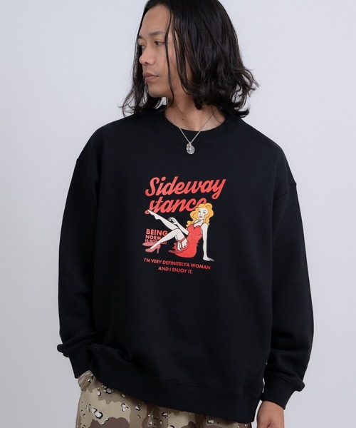 SIDEWAY STANCE（サイドウェイスタンス）の「【入荷禁止】プリント スウェット プルパーカー（スウェット・メンズ・ブラック/グレー/ライトグレー/グレー系1/ライトグレー系/ブラック系1/ブラック系/グレー系/ライトグレー系1・SMALL/LARGE/MEDIUM/X-LARGE）」の13枚目の写真