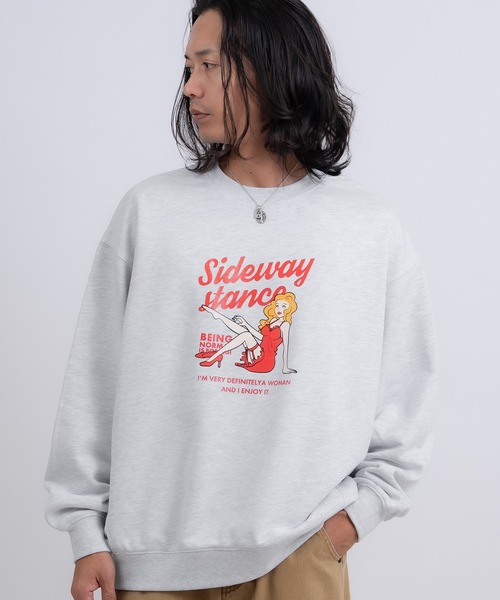 SIDEWAY STANCE（サイドウェイスタンス）の「【入荷禁止】プリント スウェット プルパーカー（スウェット・メンズ・ブラック/グレー/ライトグレー/グレー系1/ライトグレー系/ブラック系1/ブラック系/グレー系/ライトグレー系1・SMALL/LARGE/MEDIUM/X-LARGE）」の16枚目の写真