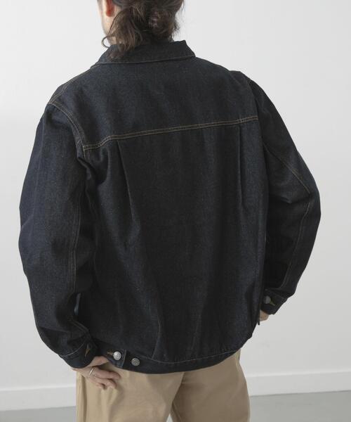 ITEMS URBANRESEARCH(アイテムズ アーバンリサーチ)の「DENIM JACKET TYPE 2nd(デニムジャケット・メンズ・インディゴブルー/ブラック・MEDIUM/LARGE)」の11枚目の写真
