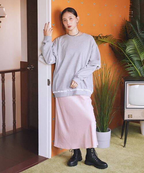 earth music&ecology（アースミュージックアンドエコロジー）の「モチーフワンタッチチョーカー（チョーカー・レディース・シルバー/ゴールド・F）」の7枚目の写真