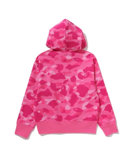 A BATHING APE（アベイシングエイプ）の「COLOR CAMO BUSY WORKS PULLOVER HOODIE（パーカー・レディース・ピンク/ネイビー・SMALL/MEDIUM）」の4枚目の写真