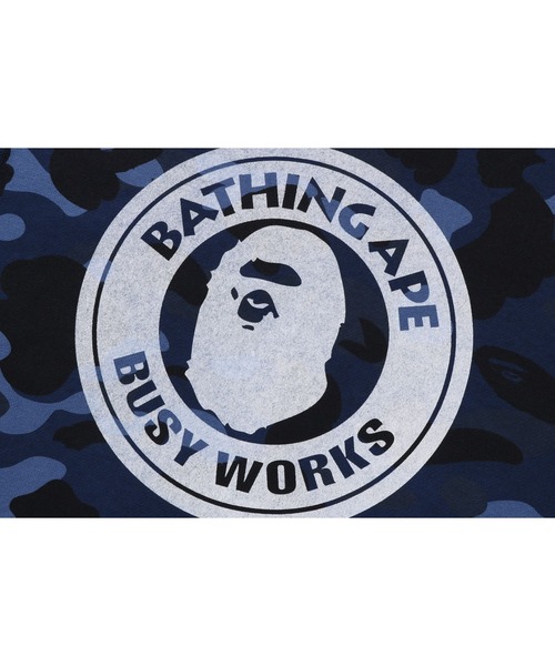 A BATHING APE（アベイシングエイプ）の「COLOR CAMO BUSY WORKS PULLOVER HOODIE（パーカー・レディース・ピンク/ネイビー・SMALL/MEDIUM）」の5枚目の写真
