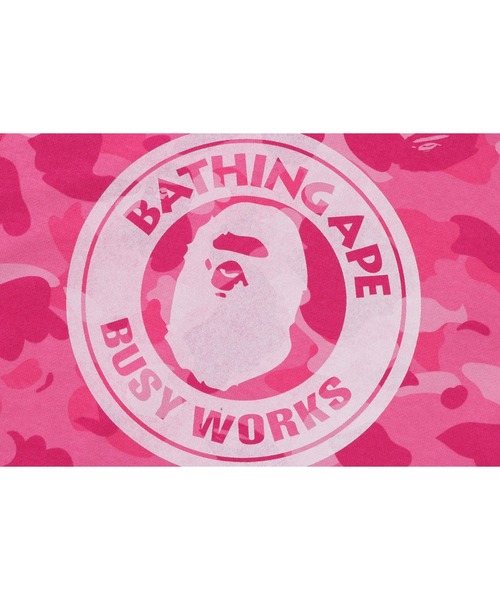 A BATHING APE（アベイシングエイプ）の「COLOR CAMO BUSY WORKS PULLOVER HOODIE（パーカー・レディース・ピンク/ネイビー・SMALL/MEDIUM）」の6枚目の写真