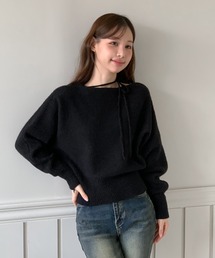 オフショルダー」に該当するトップス（ブラック/黒色系