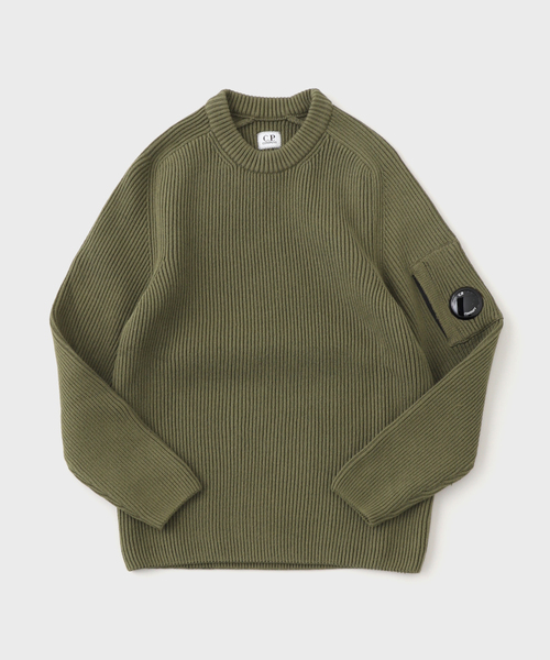 セール】C.P. Company / シーピーカンパニー KNW C NECK IN FULL RIB
