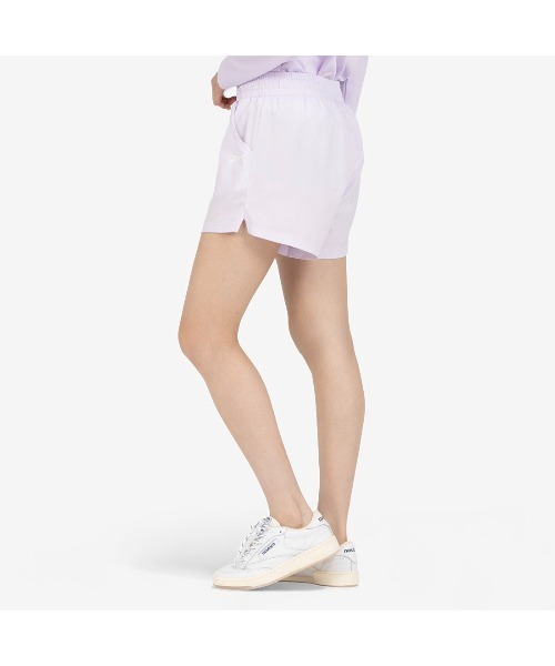 Reebok(リーボック)の「ストレッチ ショーツ / CORE 4 WAY POCKETED STRETCH SHORT(その他パンツ・レディース・パープル/ブラック・X-SMALL/SMALL/MEDIUM)」の3枚目の写真