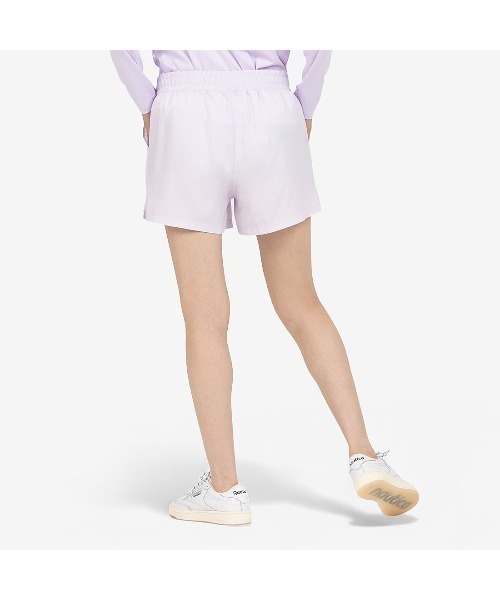 Reebok(リーボック)の「ストレッチ ショーツ / CORE 4 WAY POCKETED STRETCH SHORT(その他パンツ・レディース・パープル/ブラック・X-SMALL/SMALL/MEDIUM)」の4枚目の写真