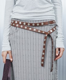 SETUPEXE（セットアップイーエックスイー）の「A'GEM/9 × .kom 『SETUPEXE/セットアップイーエックスイー』 SNAP DOUBLE BELT/スナップダブルベルト（ベルト）」