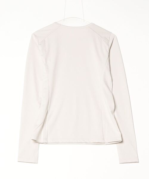 Julier Yoga and Relax(ジュリエヨガアンドリラックス)の「Julier ジェントルスムースロングスリーブプルオーバー(Tシャツ/カットソー・レディース・ベージュ/チャコール/ラベンダー・1/0)」の19枚目の写真
