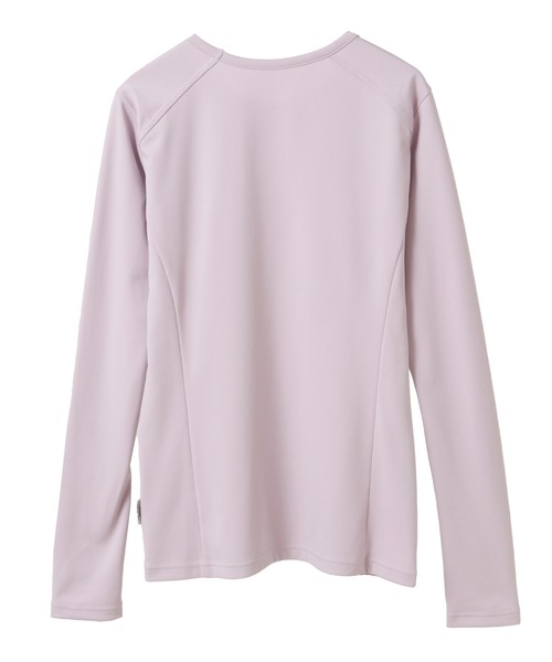 Julier Yoga and Relax(ジュリエヨガアンドリラックス)の「Julier ジェントルスムースロングスリーブプルオーバー(Tシャツ/カットソー・レディース・ベージュ/チャコール/ラベンダー・1/0)」の11枚目の写真
