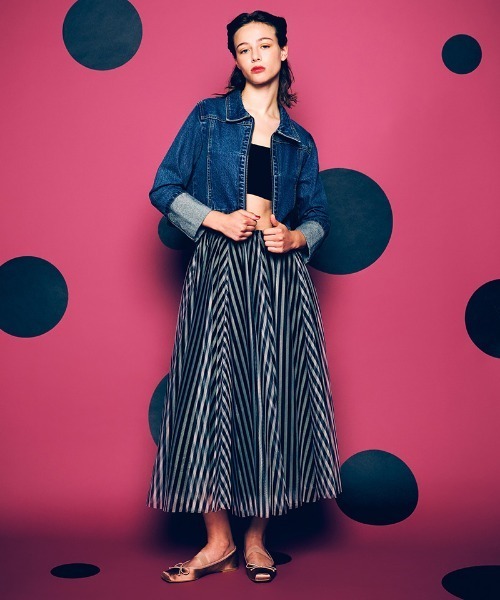 JENNE(ジェンヌ)の「JENNEボリュームチュールスカート(スカート・レディース・ピンク/ブラック/レオパード・MEDIUM/LARGE/SMALL)」の11枚目の写真
