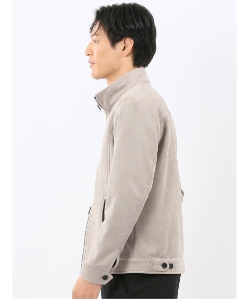 TAKA-Q(タカキュー)の「【ストレッチ カットアウター】タカキュー ダンボールニット スタンド ライダース(ライダースジャケット・メンズ・ブラック/ベージュ・MEDIUM/LARGE/X-LARGE)」の19枚目の写真