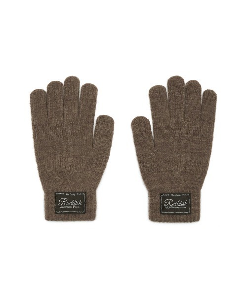 ROCKFISH WEATHERWEAR（ロックフィッシュウェザーウェア）の「NEW FLUFFY SHORT GLOVES（手袋・レディース・ネイビー/ベージュ/ライトグレー/ピンク/レッド/クリーム/グレー/スカイブルー/ライラック/ブラウン・FREE）」の4枚目の写真