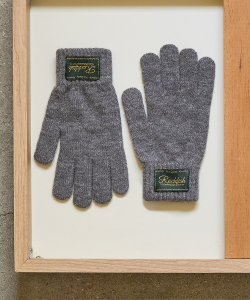 ROCKFISH WEATHERWEAR（ロックフィッシュウェザーウェア）の「NEW FLUFFY SHORT GLOVES（手袋・レディース・ネイビー/ベージュ/ライトグレー/ピンク/レッド/クリーム/グレー/スカイブルー/ライラック/ブラウン・FREE）」の3枚目の写真