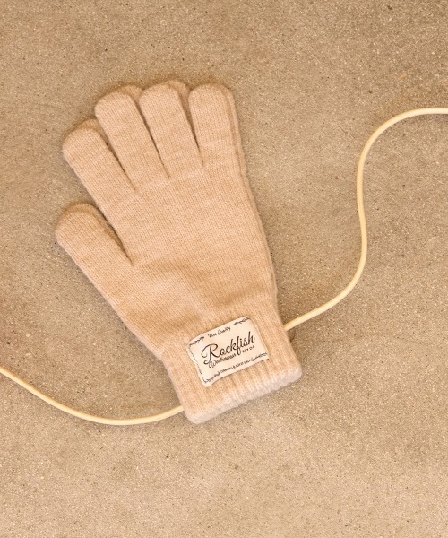 ROCKFISH WEATHERWEAR（ロックフィッシュウェザーウェア）の「NEW FLUFFY SHORT GLOVES（手袋・レディース・ネイビー/ベージュ/ライトグレー/ピンク/レッド/クリーム/グレー/スカイブルー/ライラック/ブラウン・FREE）」の22枚目の写真