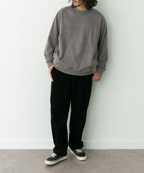 URBAN RESEARCH Sonny Label（アーバンリサーチサニーレーベル）の「クリーミータッチクルーネックプルオーバー（スウェット・メンズ・ブルー/チャコールグレー/ベージュ系その他・MEDIUM/LARGE/X-LARGE）」の19枚目の写真