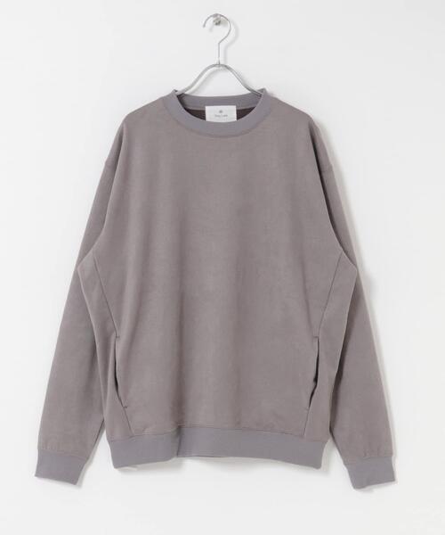 URBAN RESEARCH Sonny Label（アーバンリサーチサニーレーベル）の「クリーミータッチクルーネックプルオーバー（スウェット・メンズ・ブルー/チャコールグレー/ベージュ系その他・MEDIUM/LARGE/X-LARGE）」の17枚目の写真