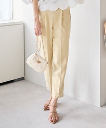 Neige（ネージュ）の「ランダム裾パールパンツ（スラックス）」