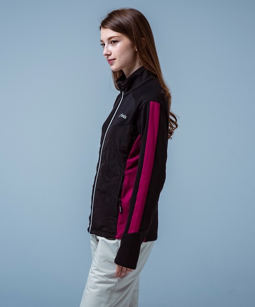 phenix(フェニックス)の「phenix(フェニックス)Side Panel Full Zip Fleece サイドパネル フロントジップフリース(保温性/伸縮性)(Tシャツ/カットソー・レディース・ブルー/ベージュ/ブラック・S/M/L/XL/XXL)」の18枚目の写真