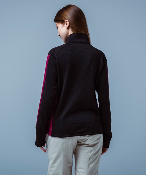 phenix(フェニックス)の「phenix(フェニックス)Side Panel Full Zip Fleece サイドパネル フロントジップフリース(保温性/伸縮性)(Tシャツ/カットソー・レディース・ブルー/ベージュ/ブラック・S/M/L/XL/XXL)」の19枚目の写真