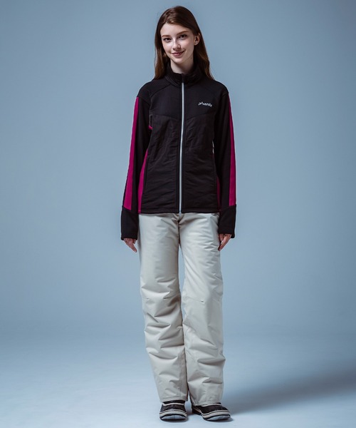 phenix(フェニックス)の「phenix(フェニックス)Side Panel Full Zip Fleece サイドパネル フロントジップフリース(保温性/伸縮性)(Tシャツ/カットソー・レディース・ブルー/ベージュ/ブラック・S/M/L/XL/XXL)」の14枚目の写真