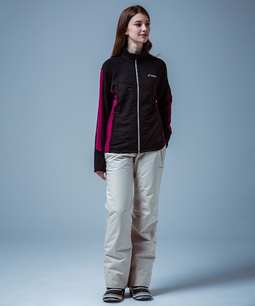 phenix(フェニックス)の「phenix(フェニックス)Side Panel Full Zip Fleece サイドパネル フロントジップフリース(保温性/伸縮性)(Tシャツ/カットソー・レディース・ブルー/ベージュ/ブラック・S/M/L/XL/XXL)」の15枚目の写真