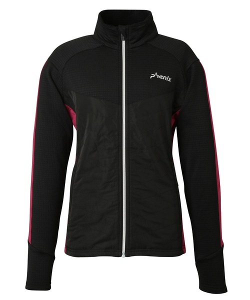 phenix(フェニックス)の「phenix(フェニックス)Side Panel Full Zip Fleece サイドパネル フロントジップフリース(保温性/伸縮性)(Tシャツ/カットソー・レディース・ブルー/ベージュ/ブラック・S/M/L/XL/XXL)」の10枚目の写真
