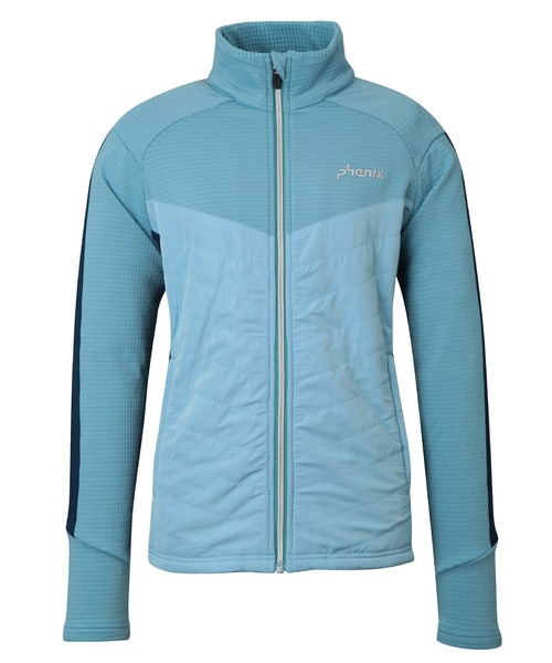 phenix(フェニックス)の「phenix(フェニックス)Side Panel Full Zip Fleece サイドパネル フロントジップフリース(保温性/伸縮性)(Tシャツ/カットソー・レディース・ブルー/ベージュ/ブラック・S/M/L/XL/XXL)」の20枚目の写真