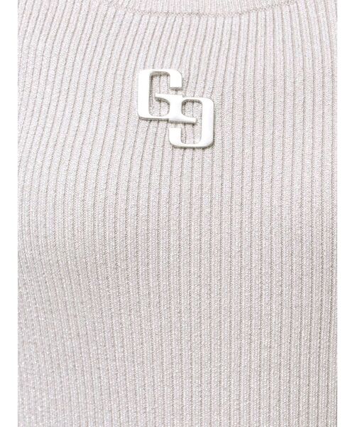 GYDA（ジェイダ）の「GGプレート long sleeve LONGニットワンピース（ワンピース・レディース・ブラック/シルバー・FREE）」の20枚目の写真