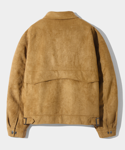 DIMITRI BLACK（ディミトリブラック）の「2WAYビーガンスエードジャケット_ブラウン（MA-1・レディース・その他・MEDIUM/LARGE/X-LARGE）」の3枚目の写真