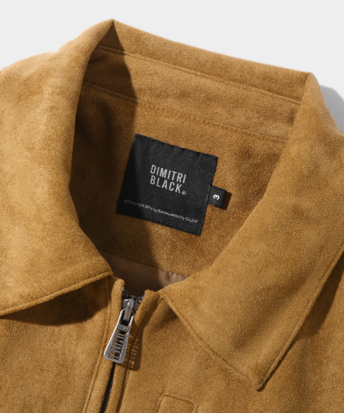 DIMITRI BLACK（ディミトリブラック）の「2WAYビーガンスエードジャケット_ブラウン（MA-1・レディース・その他・MEDIUM/LARGE/X-LARGE）」の5枚目の写真