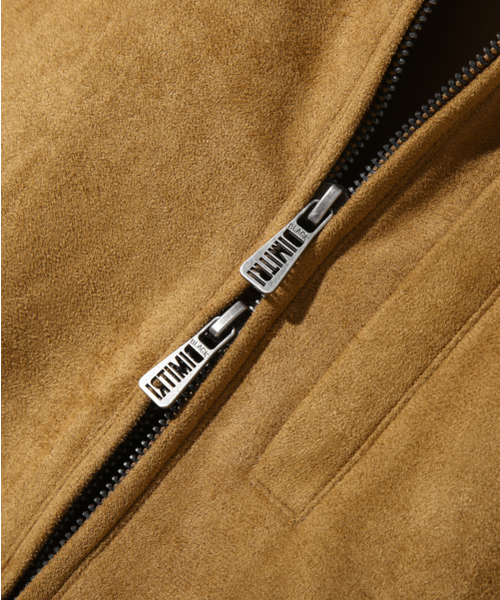 DIMITRI BLACK（ディミトリブラック）の「2WAYビーガンスエードジャケット_ブラウン（MA-1・レディース・その他・MEDIUM/LARGE/X-LARGE）」の7枚目の写真