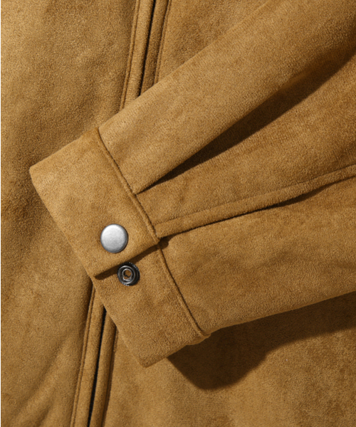 DIMITRI BLACK（ディミトリブラック）の「2WAYビーガンスエードジャケット_ブラウン（MA-1・レディース・その他・MEDIUM/LARGE/X-LARGE）」の9枚目の写真